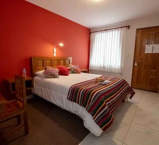 Habitacion Matrimonial Ventana Hotel La Chacana Huaraz