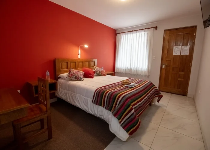 Habitacion Matrimonial Ventana Hotel La Chacana Huaraz