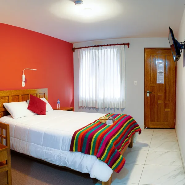 Habitacion matrimonial hotel la chacana huaraz