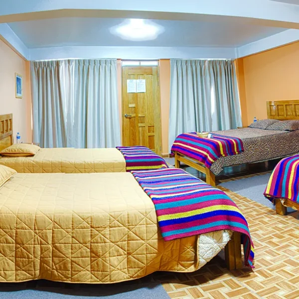 Habitacion quintuple familiar hotel la chacana huaraz