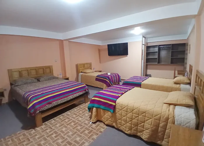 habitacion cuadruple familiar hotel la chacana huaraz