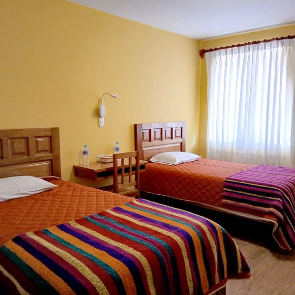 habitacion doble individual hotel la chacana huaraz
