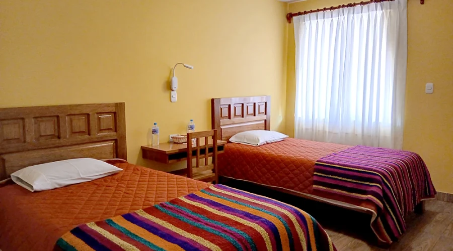 habitacion doble individual hotel la chacana huaraz