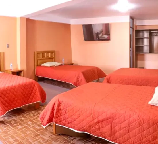habitacion quadruple hotel la chacana huaraz