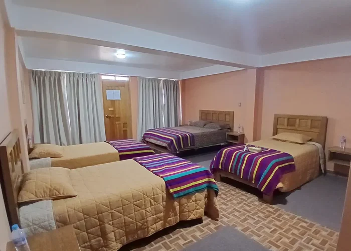 habitacion quíntuple familiar hotel la chacana huaraz