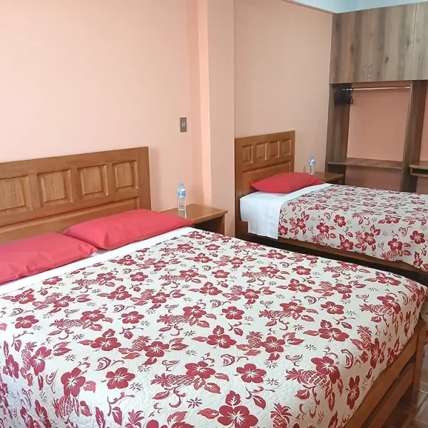 habitacion triple familiar hotel la chacana huaraz
