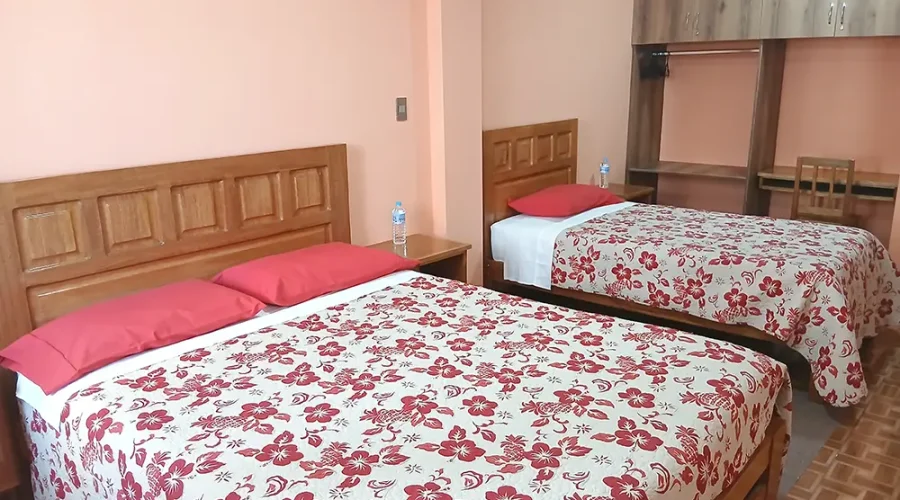 habitacion triple familiar hotel la chacana huaraz